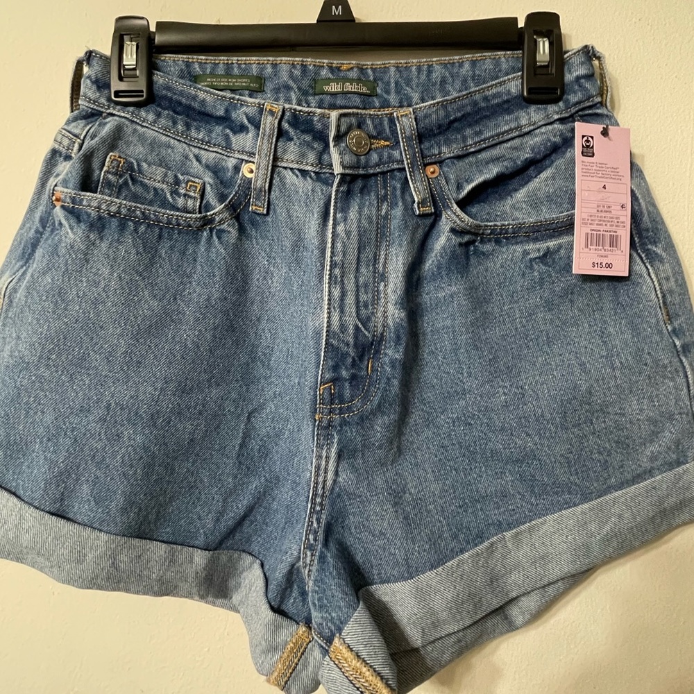 Wild fable jean shorts